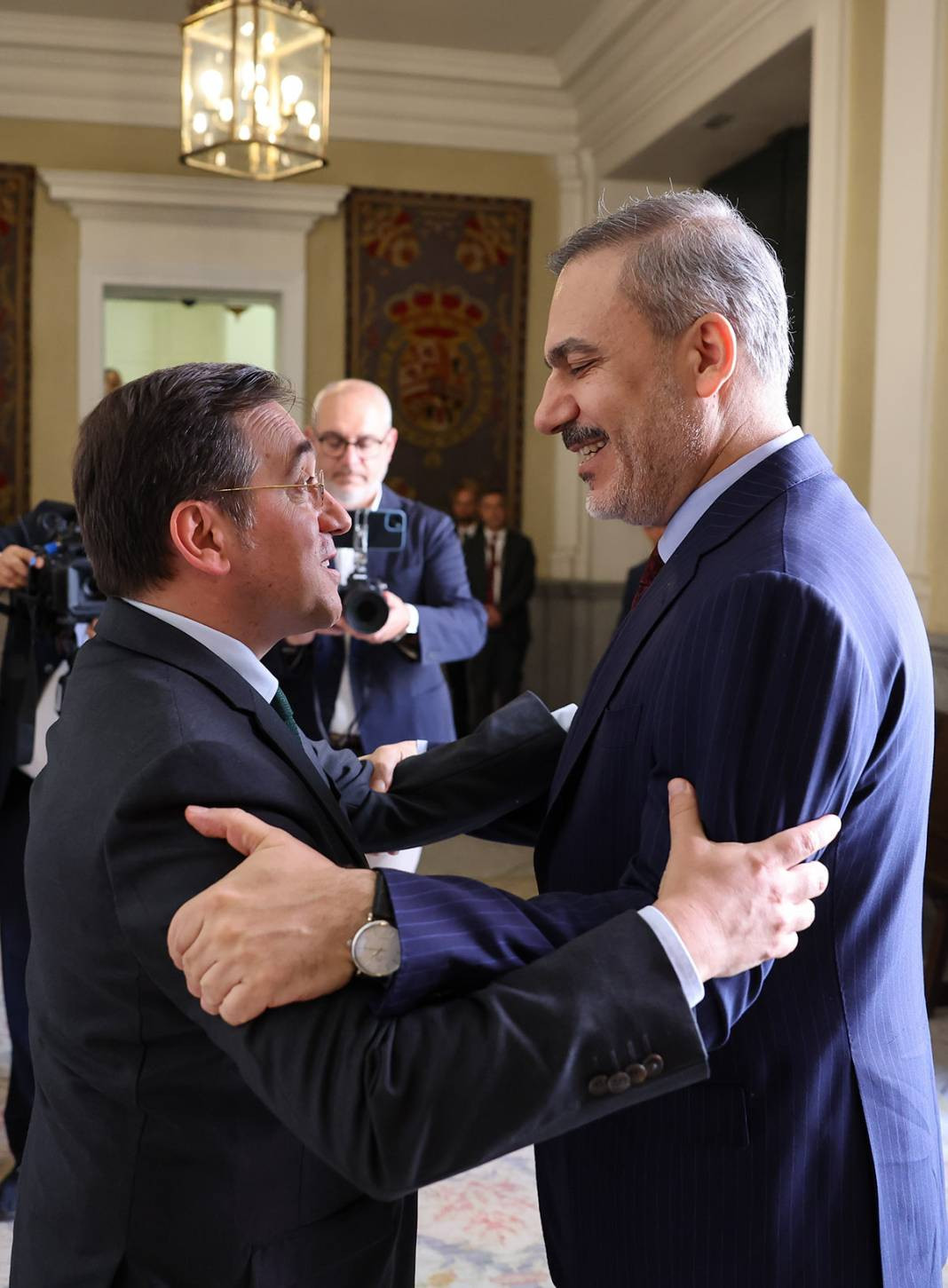 Fidan İspanya'da Gazze Temas Grubu üyeleriyle bir araya geldi - Resim: 2